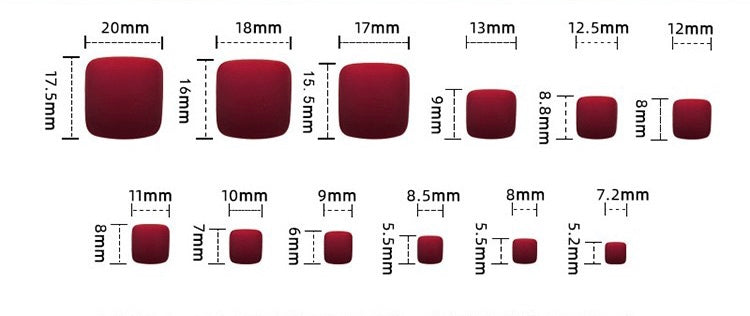 White French Pedicure DIY Set – 24-Piece Nail Décor with Tool Kit - Zariah's