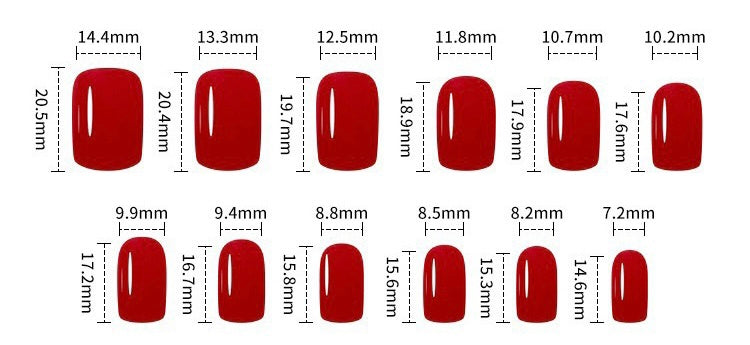 24-Piece Hand-Painted Black Galaxy Press-On Nail Set – Includes Application Tools - Zariah's