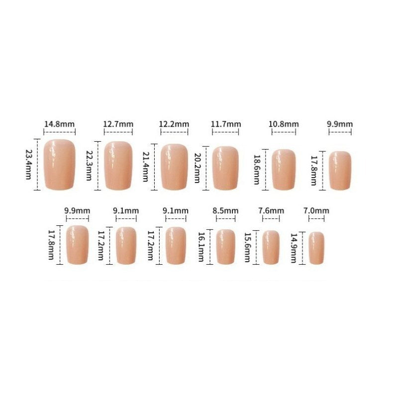 96 Pieces 4-pack Press On Nails - Zariah's