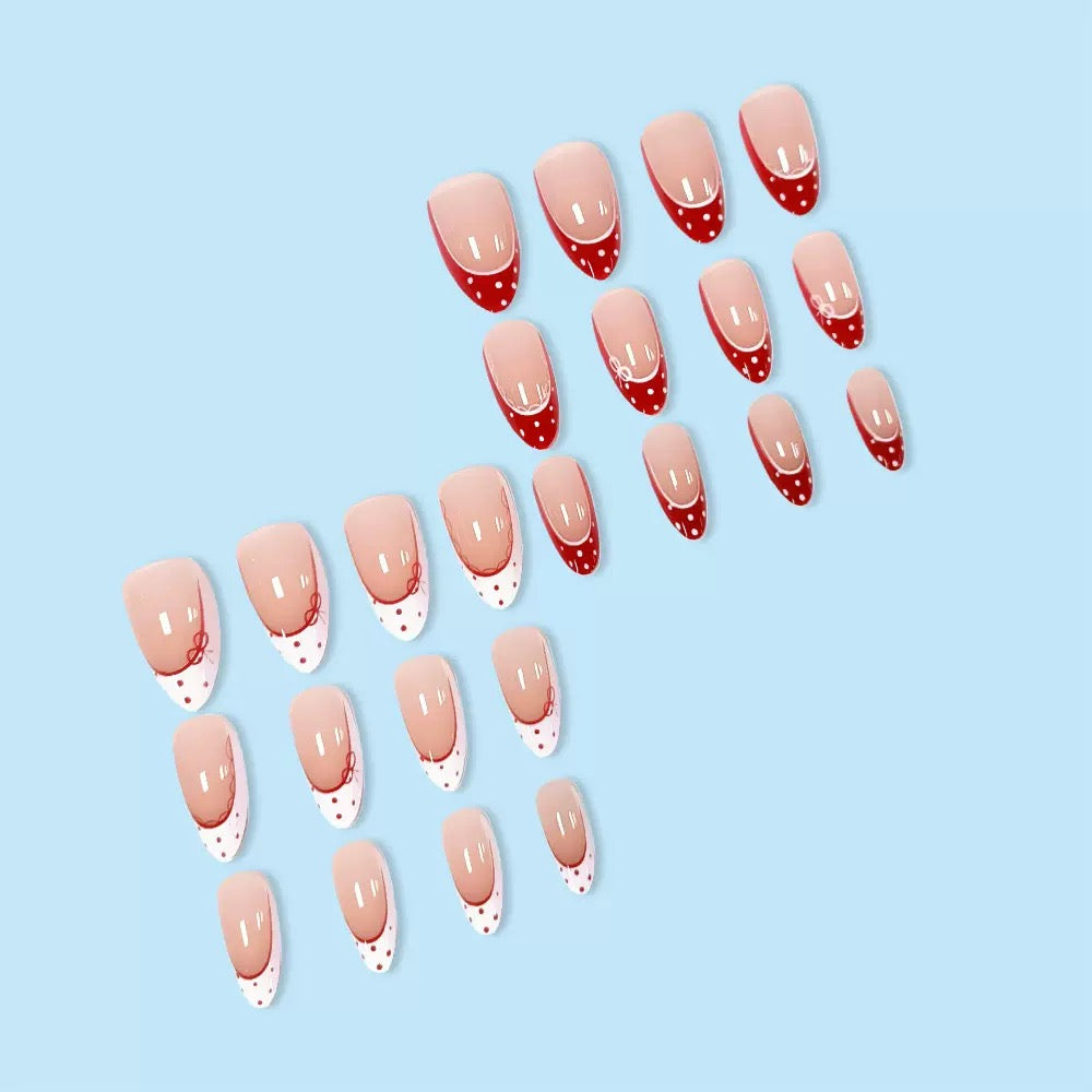 ZARIAH's Red & White Polka Dot