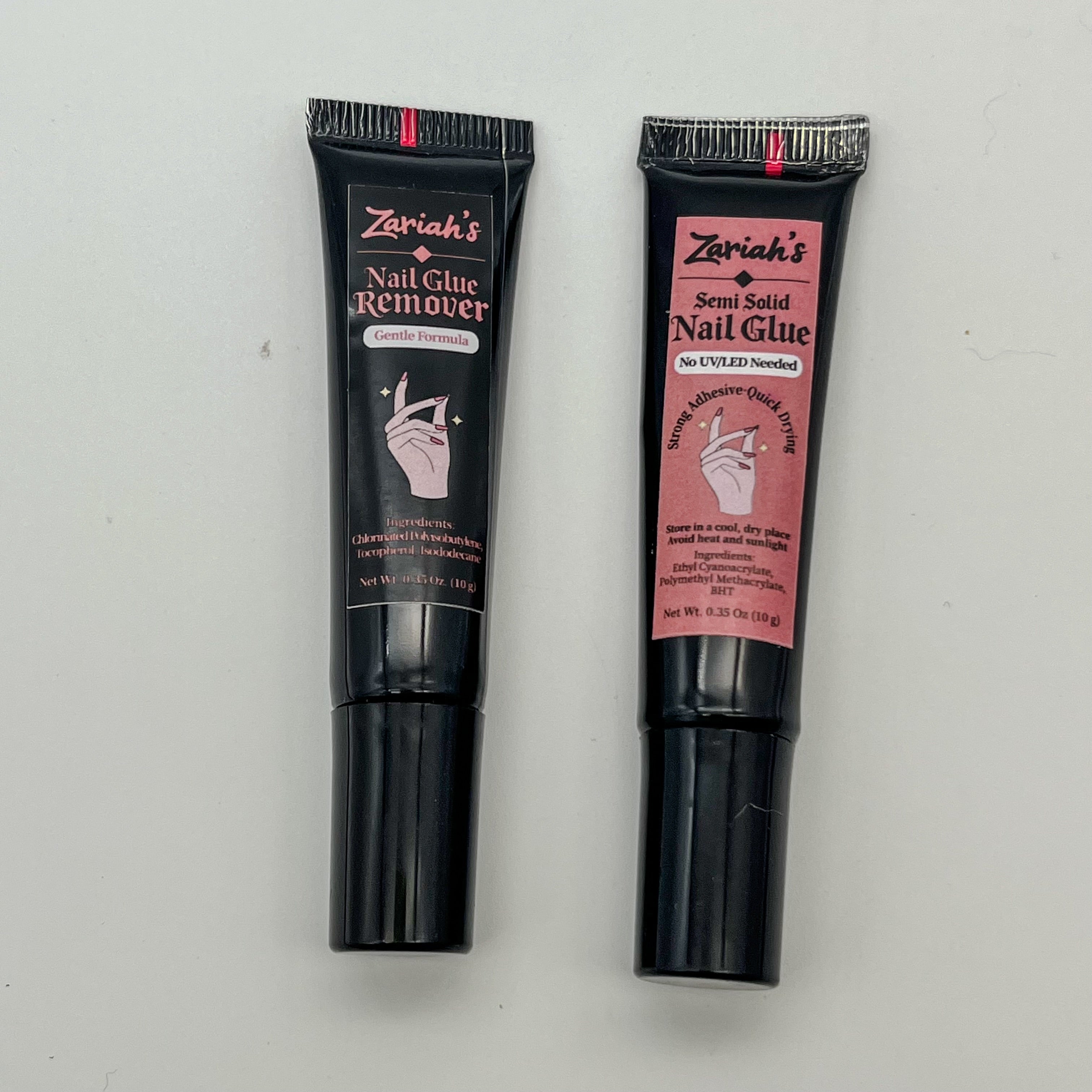 ZARIAH's Semi-Solid Nail Glue and Glue Remover - Zariah's