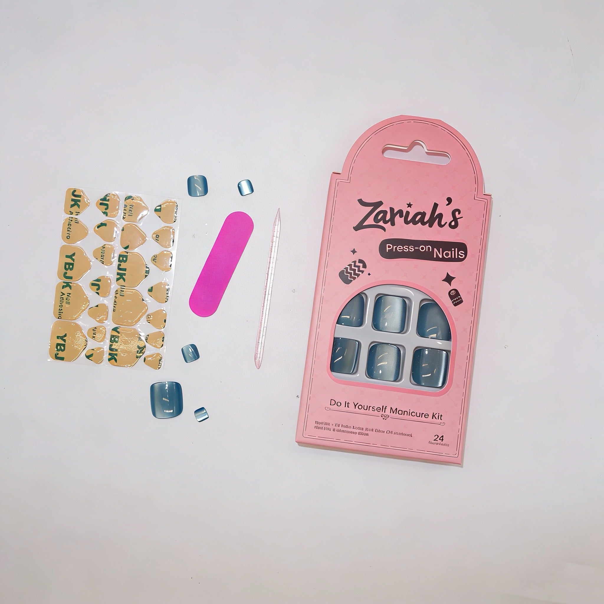 ZARIAH's CAT-EYE Ice Clear Sea Toe Nail - Zariah's