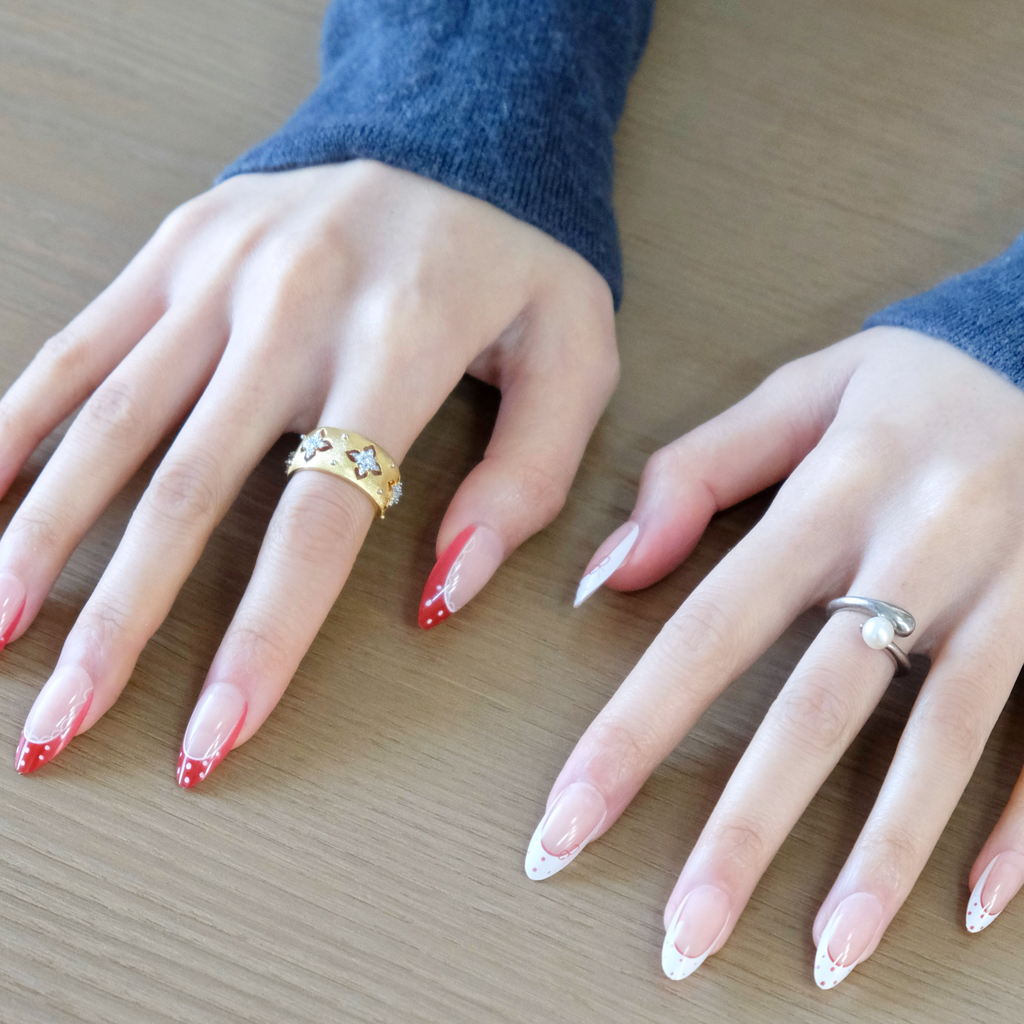 ZARIAH's Red & White Polka Dot